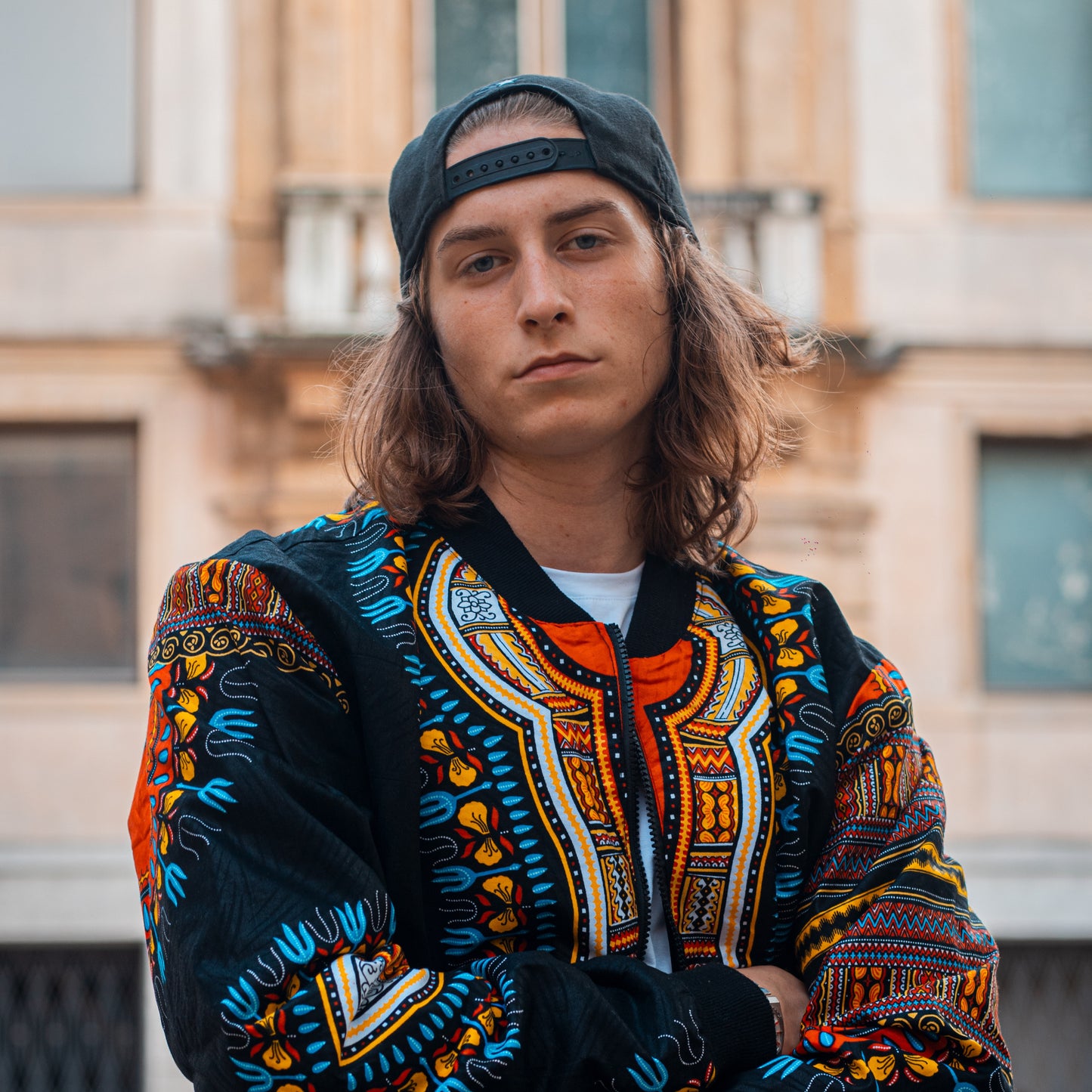 BOMBER ANGELINA BLACK - Uomo